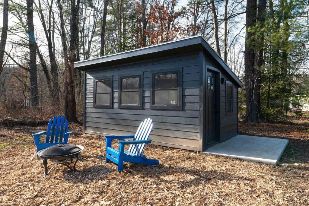 New Paltz Zen Wellness Cabin W/ Hot Tub エクステリア 写真